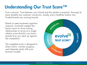 Trust Score graphic